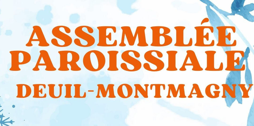 Assemblée paroissiale dimanche 12 janvier