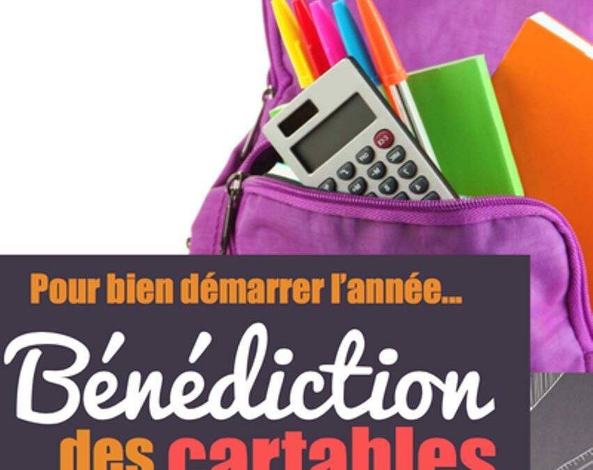 Messe de bénédiction des cartables