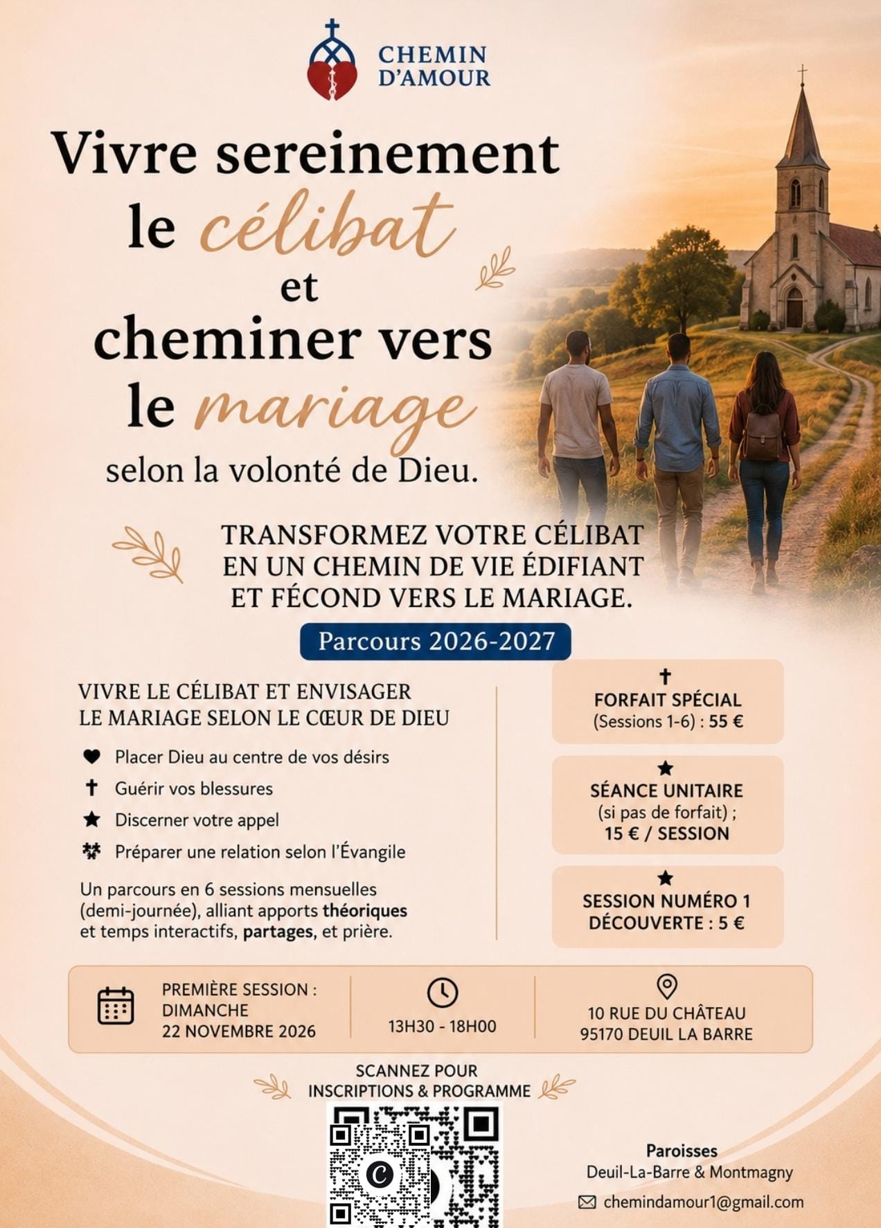 chemin amour